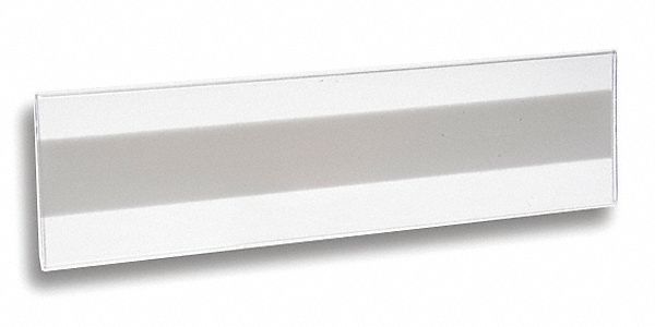 LabelHolder 6inL 3inW Clear PK12