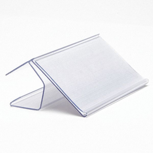 LabelHolder 3inL 1.5inW Clear PK25
