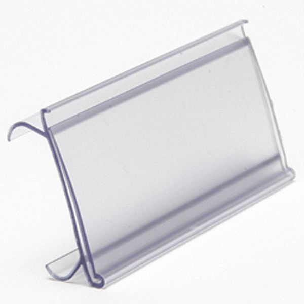 LabelHolder 3.5inL 1.25inW Clear PK25