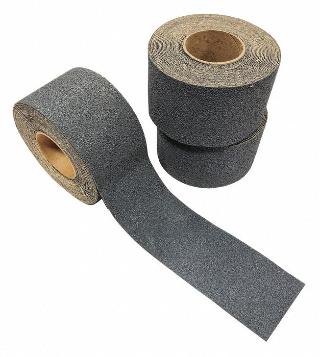 AntiSlip Tape 30 ftLx4 inW Gray 60 Grit