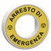 LegndRing ArrestoEmergenza Blk/Ylw Round