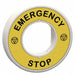 LegndRing ArrestoEmergenza Blk/Ylw Round