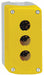 ContrlStationEnclosur 22mm 3Hole Plastic