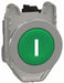 FlushPushButtonOperator NonIllum Grn 1NO
