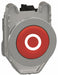 FlushPushButtonOperator NonIllum Red 1NC