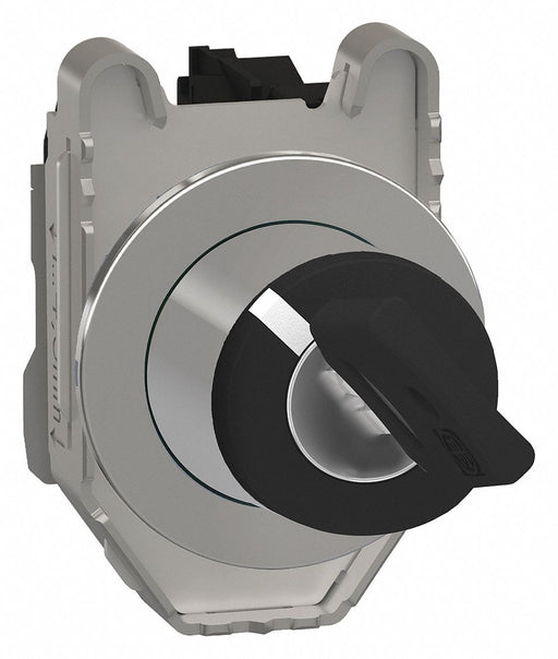SelectorSwitch Keyed 2Pos 30mm Black