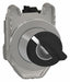 SelectorSwitch Keyed 2Pos 30mm Black