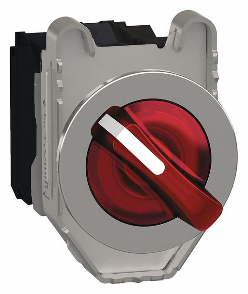 Selector Switch Illum 2 Pos 30mm Red