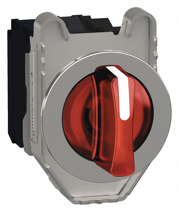 Selector Switch Illum 3 Pos 30mm Red
