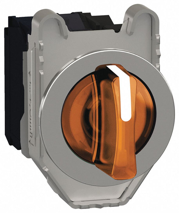 SelectorSwitch Illum 3Pos 30mm Orange