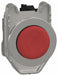 FlushPushButtonOperator NonIllum Red 1NC