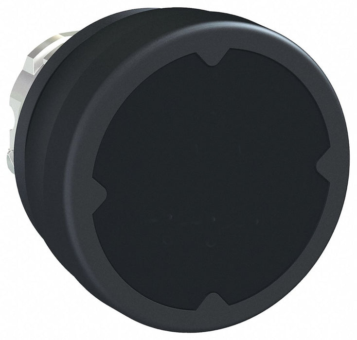 Push Button Head 22mm Black