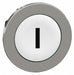 Push Button Head Marked 30mm White