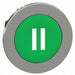 Push Button Head Marked 30mm Green