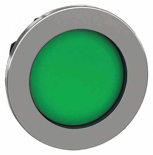 Push Button Head 30mm Green