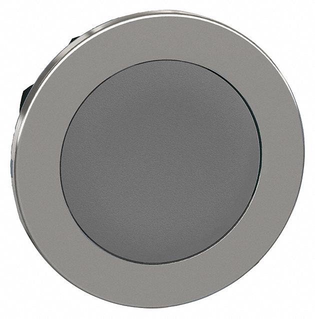 Push Button Head 30mm Gray