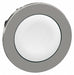 Flush Push Button White Non-Illum 30mm