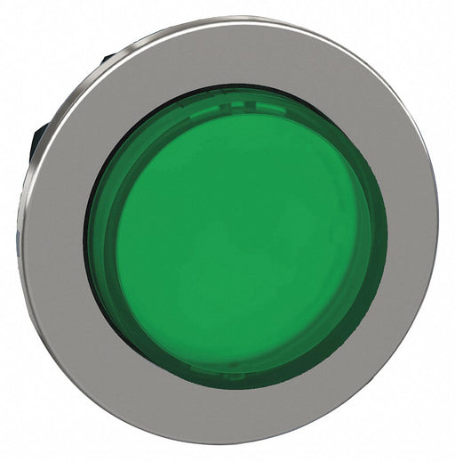 ExtendedPushButton Green No Lamp 30mm