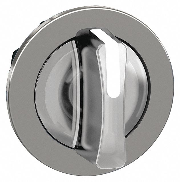 ShortHandSelectSwtch Illum Wht 3Pos 30mm