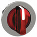 ShortHandSelectSwtch Illum Red 3Pos 30mm