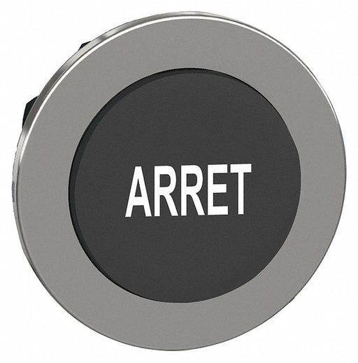 ExtendedPushButton Black Non-Illum 30mm