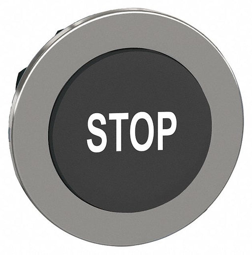 ExtendedPushButton Black Non-Illum 30mm