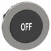 ExtendedPushButton Black Non-Illum 30mm