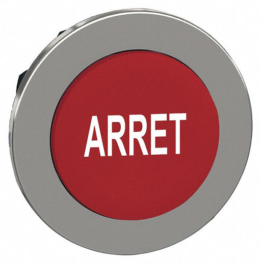 Extended Push Button Red Non-Illum 30mm