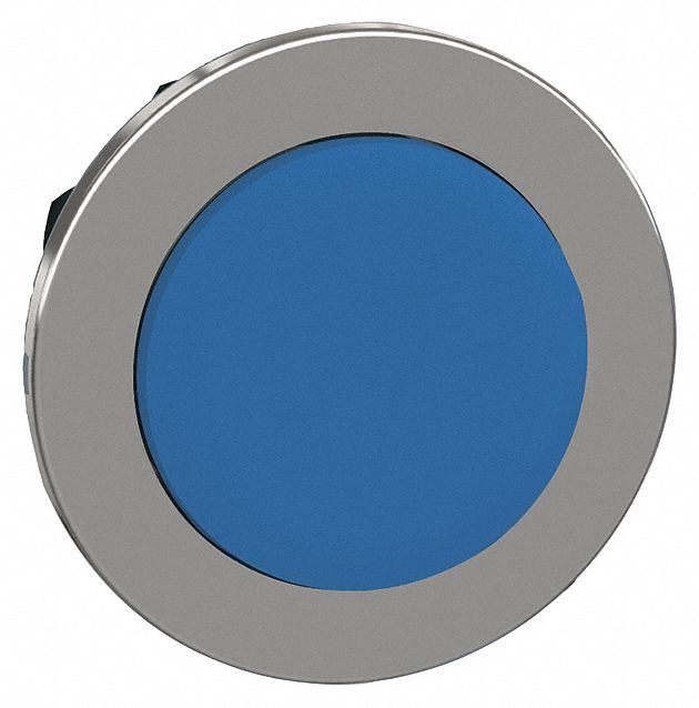 Extended Push Button Blue Non-Illum 30mm