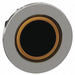 Flush Push Button Orange No Lamp 30mm
