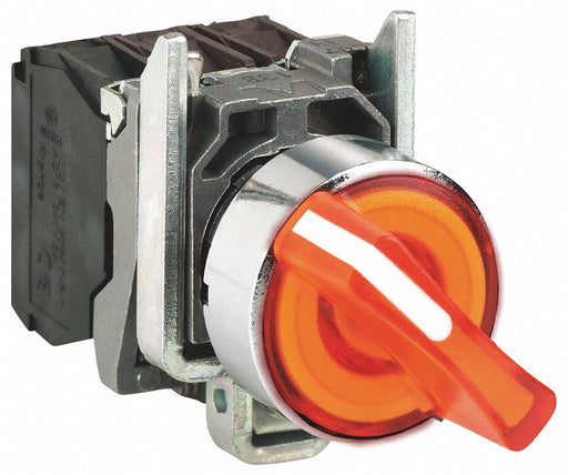 SelectorSwitch Illum 2Pos 22mm Orange