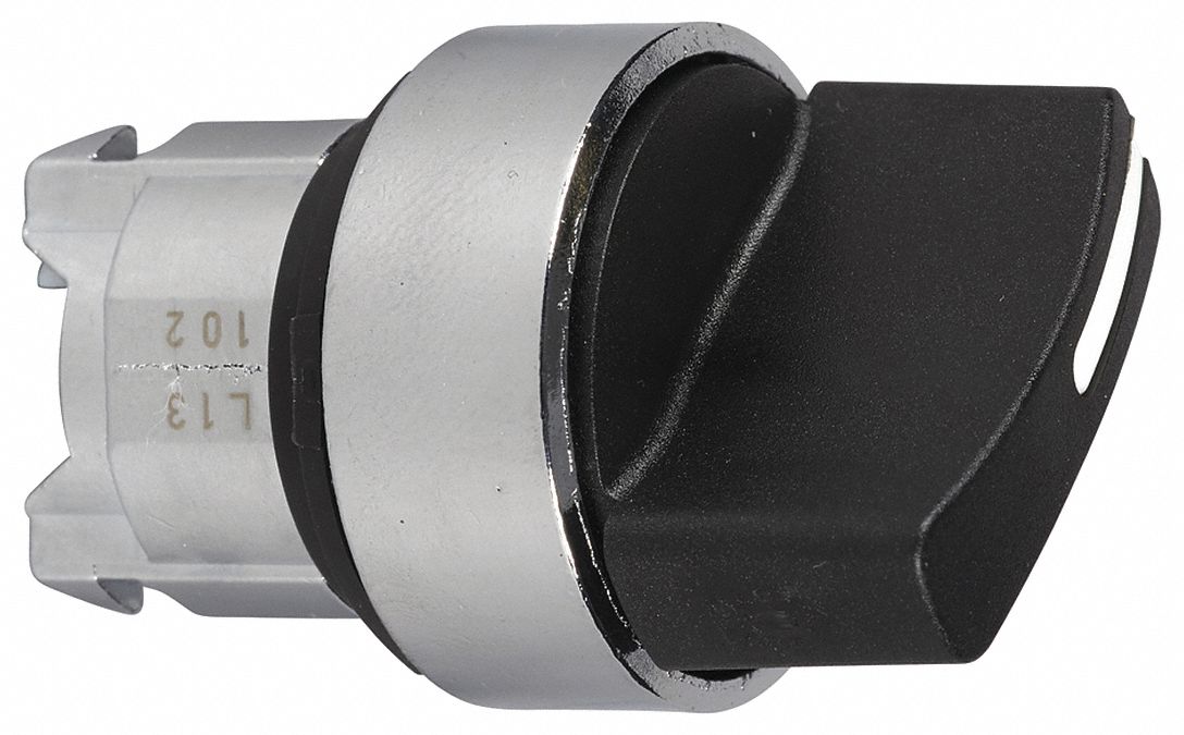 ShortHandleSelectorSwitch Blk 3Pos 22mm