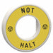 LegendRing Not-Halt Black/Yellow Round