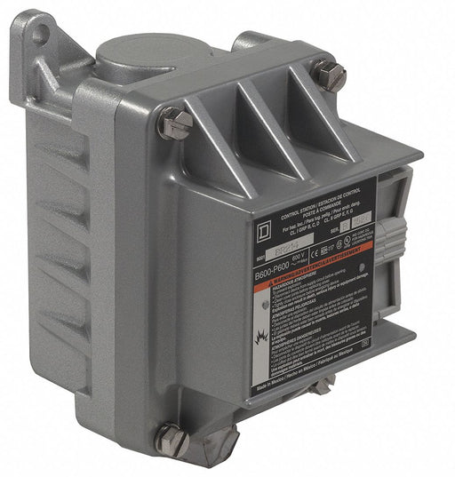 Control Station Feed-Thru Push Button