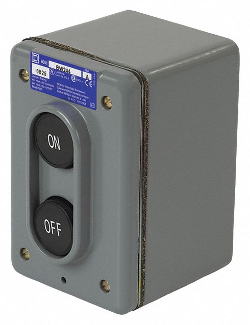 ControlStation Dead-End 2Buttons Blk