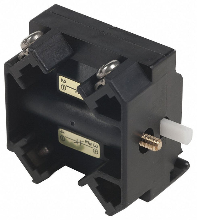 Contact Block Black 2NO 30 mm