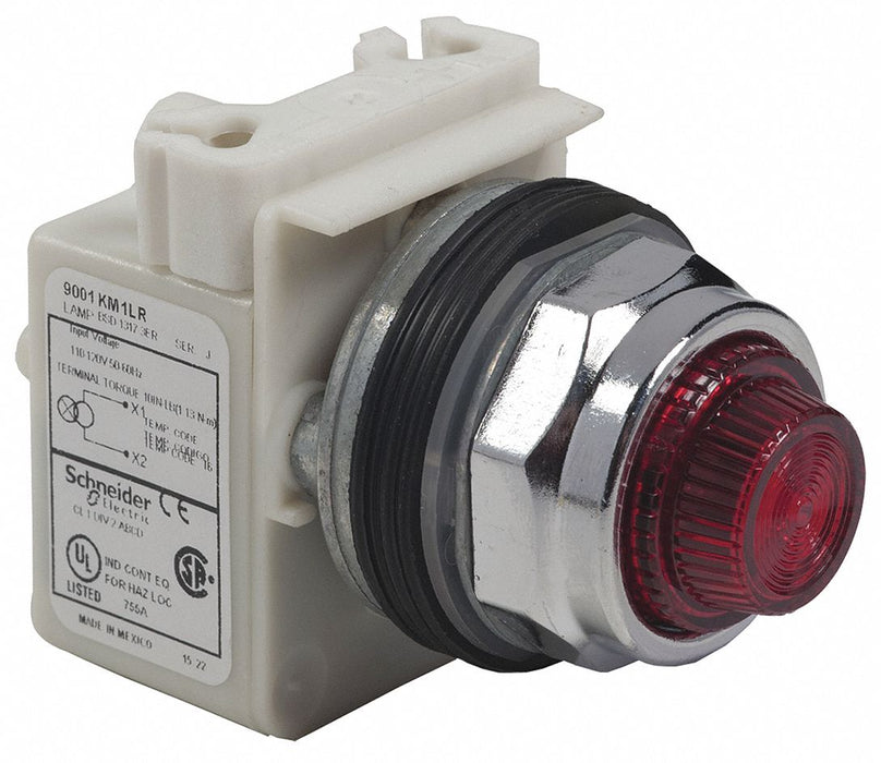 Pilot Light Green 30mm LED