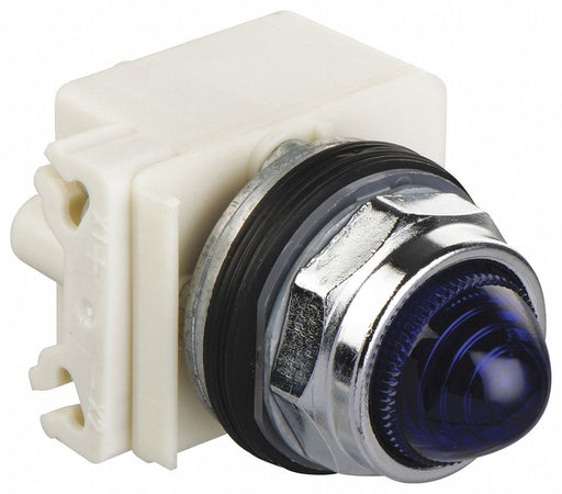 Pilot Light Blue 30mm Incandescent