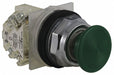 MushrmHeadPushButton NonIllum Grn SPDT