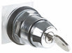SelectSwtch Key Non-Illum 2Pos 30mm Blk