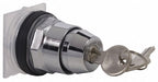 KeyedSelectorSwitch Black 2Pos 30mm