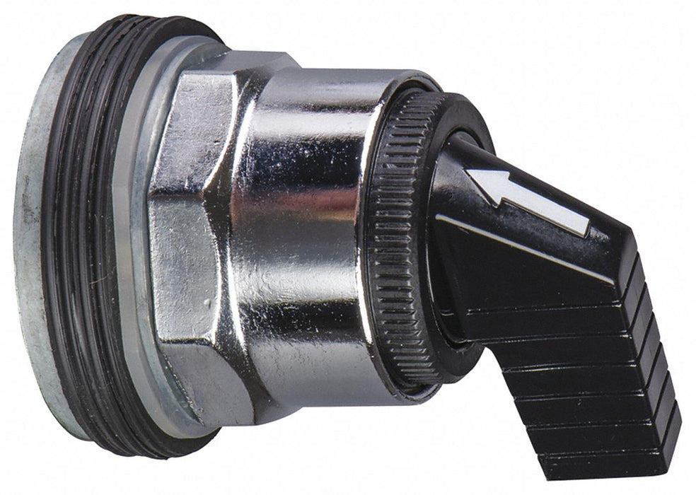 LongHandleSelectorSwitch Black 4Pos 30mm