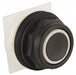 Flush Push Button Black Non-Illum 30mm