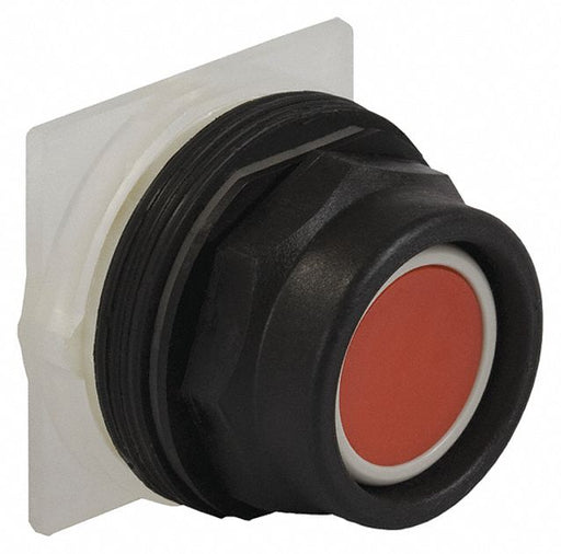 Flush Push Button Red Non-Illum 30mm
