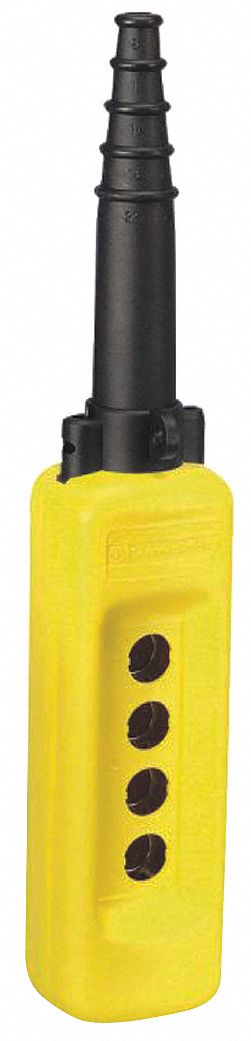 Pendant Enclosure 4 Holes Yellow
