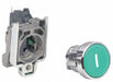 FlushPushButtonOperator NonIllum Grn 1NO