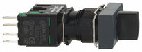 Selector Switch 2 Pos 16 mm Black