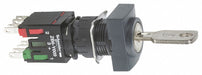 SelectorSwitch Keyed Non-Illum 2Pos 16mm