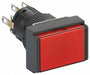 IllumPushButton FullVoltage Red DPDT