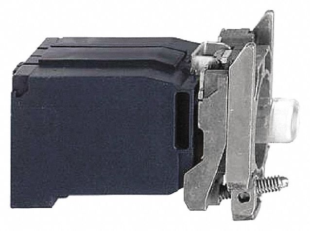 LightBlck Incandest 480VAC/DC Clear 22mm
